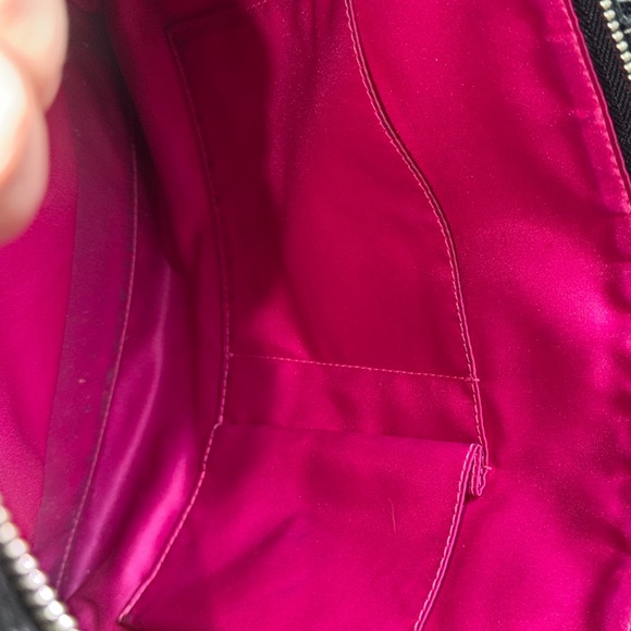 Coach Poppy Tartan Plaid Women's Vibrant Pink and Purple Plaid purse, tote, bag - Picture 11 of 12